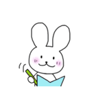 シンプルほのぼのうさぎ（個別スタンプ：38）