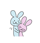 シンプルほのぼのうさぎ（個別スタンプ：39）