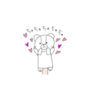 しろくまパペット（個別スタンプ：10）