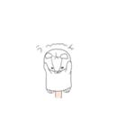 しろくまパペット（個別スタンプ：14）