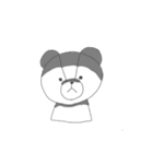 しろくまパペット（個別スタンプ：15）