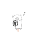 しろくまパペット（個別スタンプ：30）