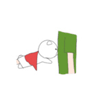 しろくまパペット（個別スタンプ：34）
