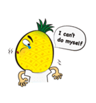 Mr.H-Pineapple (English)（個別スタンプ：14）