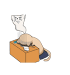 Stupid cat test for No. 1（個別スタンプ：10）