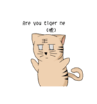 Stupid cat test for No. 1（個別スタンプ：13）