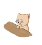Stupid cat test for No. 1（個別スタンプ：30）