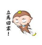 Belle Monkey for Mother's day（個別スタンプ：6）
