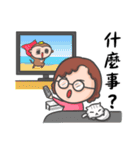 Belle Monkey for Mother's day（個別スタンプ：32）