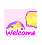 ゆめかわ・ルンルンシャペット～ピンク～（個別スタンプ：1）