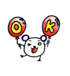 ぱんだねずみと仲良くしてね！（個別スタンプ：36）