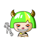 小さな雷神ちゃんと仲間たち（個別スタンプ：2）