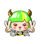 小さな雷神ちゃんと仲間たち（個別スタンプ：13）
