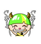 小さな雷神ちゃんと仲間たち（個別スタンプ：16）