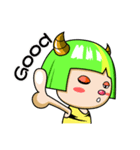 小さな雷神ちゃんと仲間たち（個別スタンプ：19）