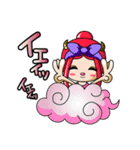 小さな雷神ちゃんと仲間たち（個別スタンプ：36）