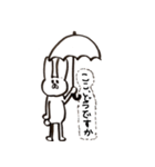 うさぞうとねこ太の毎日（個別スタンプ：3）