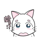 White cat's daily（個別スタンプ：20）