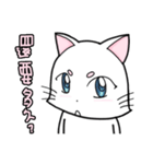 White cat's daily（個別スタンプ：24）