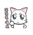 White cat's daily（個別スタンプ：29）
