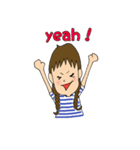 みつあみの一言（個別スタンプ：6）