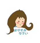 みつあみの一言（個別スタンプ：24）