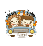 Joke and Jee: In love（個別スタンプ：1）