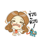 Joke and Jee: In love（個別スタンプ：36）
