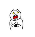 様子がおかしいねこさん（個別スタンプ：24）