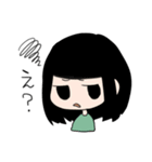 返事を返す三姉妹ちゃん（個別スタンプ：9）