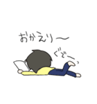 返事を返す三姉妹ちゃん（個別スタンプ：16）