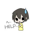 返事を返す三姉妹ちゃん（個別スタンプ：22）