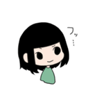返事を返す三姉妹ちゃん（個別スタンプ：24）