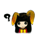 My lovely girl Pinky（個別スタンプ：17）