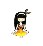 My lovely girl Pinky（個別スタンプ：18）