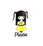 My lovely girl Pinky（個別スタンプ：35）
