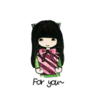 My lovely girl Pinky（個別スタンプ：40）