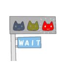 自由な黒猫～家族ができました（個別スタンプ：7）