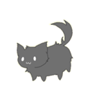 自由な黒猫～家族ができました（個別スタンプ：27）