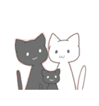 自由な黒猫～家族ができました（個別スタンプ：32）