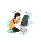 マジメときどきフマジメ人（個別スタンプ：21）