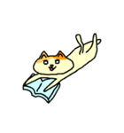ふにゃ猫（個別スタンプ：40）