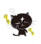 黒猫 ペケ（個別スタンプ：21）