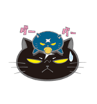 黒猫 ペケ（個別スタンプ：34）