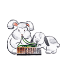Pong and Fong Rabbit（個別スタンプ：18）