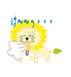 向日葵獅子（個別スタンプ：28）