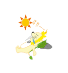 向日葵獅子（個別スタンプ：36）