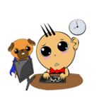 Baby and The Pug (Reboot)（個別スタンプ：24）