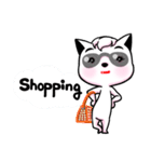 white cat achu~（個別スタンプ：25）