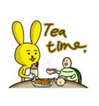 Tortoise and the hare do not race（個別スタンプ：11）